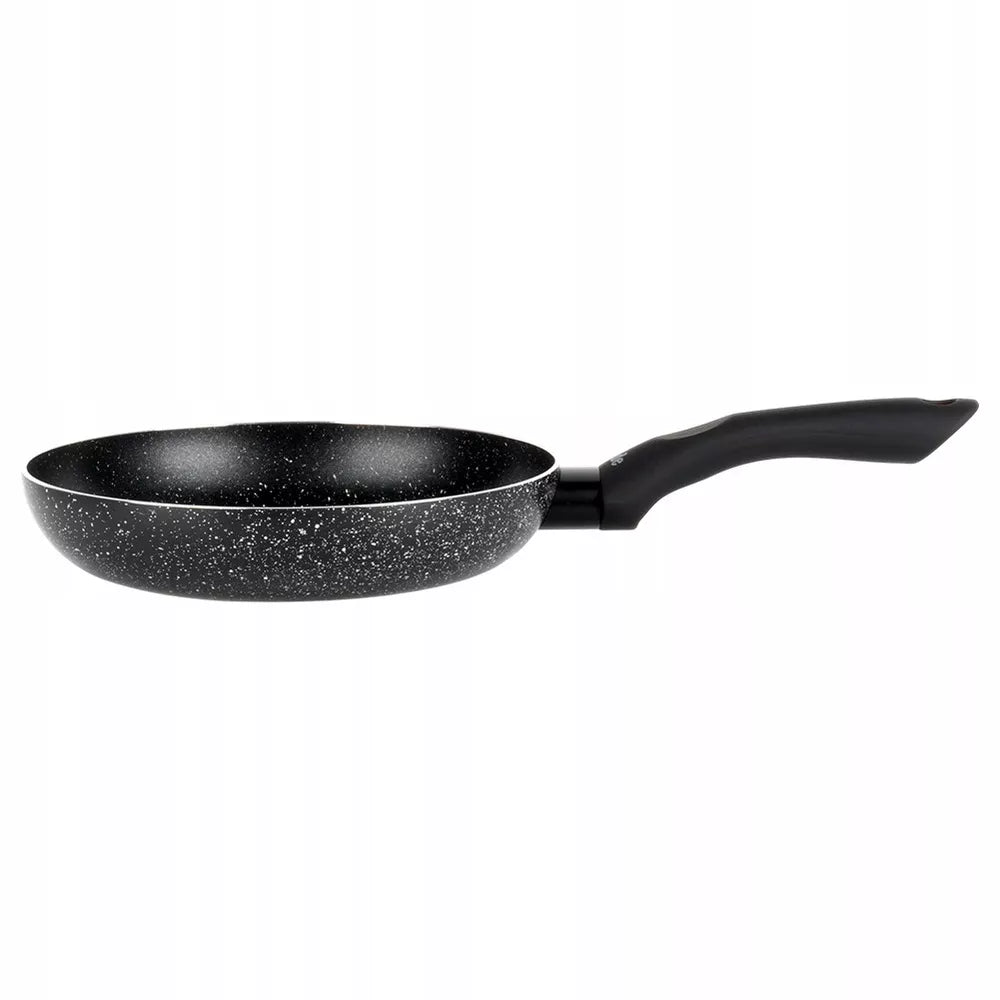 Granitinė keptuvė BLACK LINE 20 cm kepimui ir troškinimui ant dujinės bei indukcinės viryklės