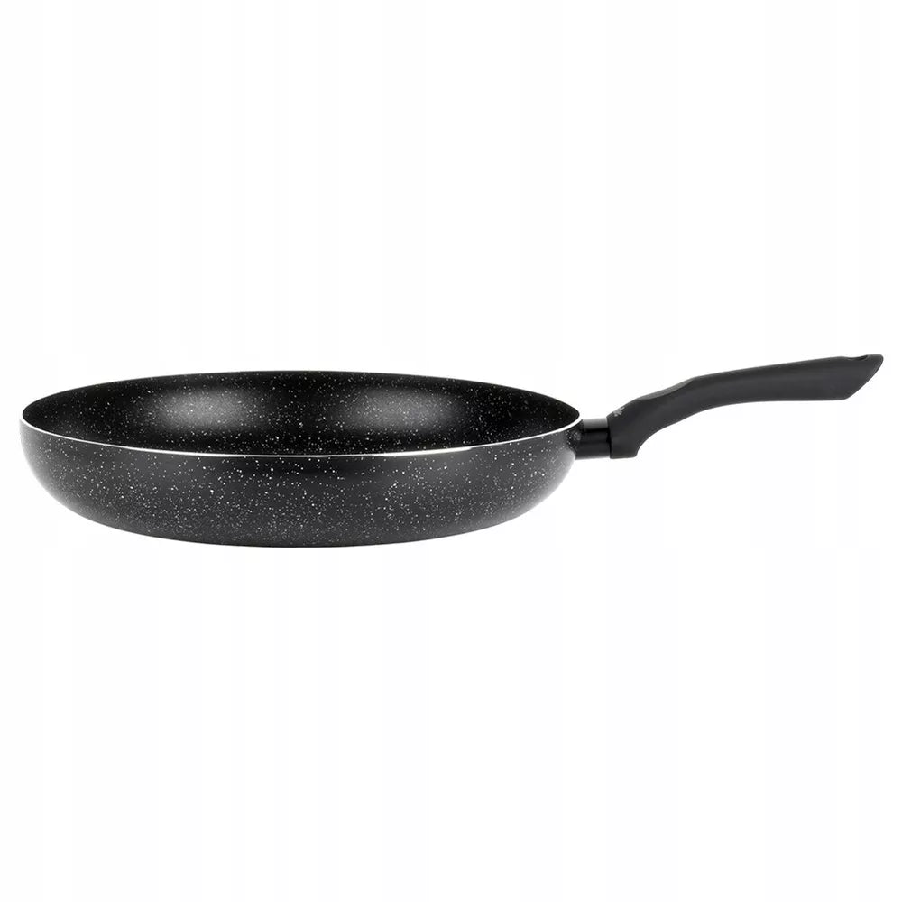 Granitinė keptuvė troškinimui ir kepimui BLACK LINE 32 cm, skirta dujinėms ir indukcinėms viryklėms