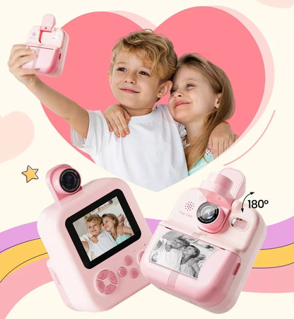 Phomemo MINI Terminis spausdintuvas FOTUŚ momentinis fotoaparatas vaikams Žaidimai