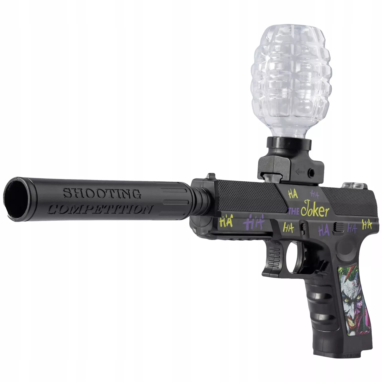 Automatinis pistoletas vandens gelio rutuliukams 7-8 mm JOKER duslintuvas akumuliatorius