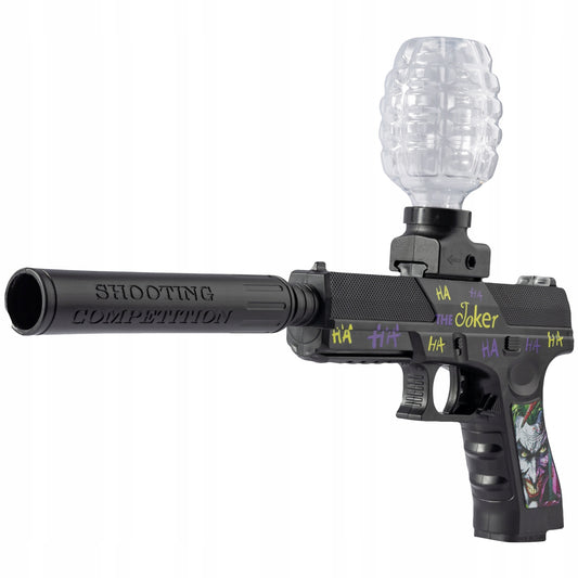Automatinis pistoletas vandens gelio rutuliukams 7-8 mm JOKER duslintuvas akumuliatorius