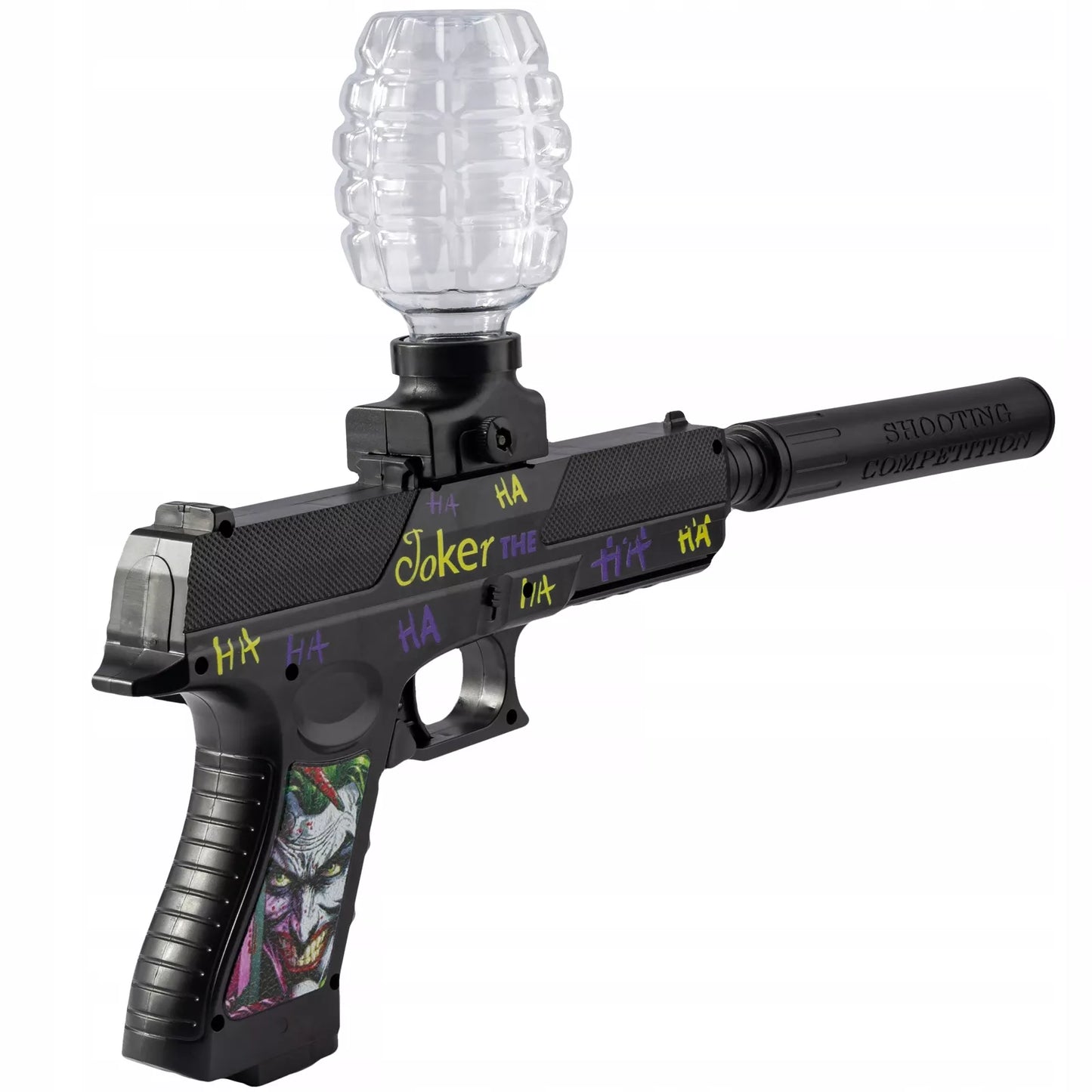 Automatinis pistoletas vandens gelio rutuliukams 7-8 mm JOKER duslintuvas akumuliatorius