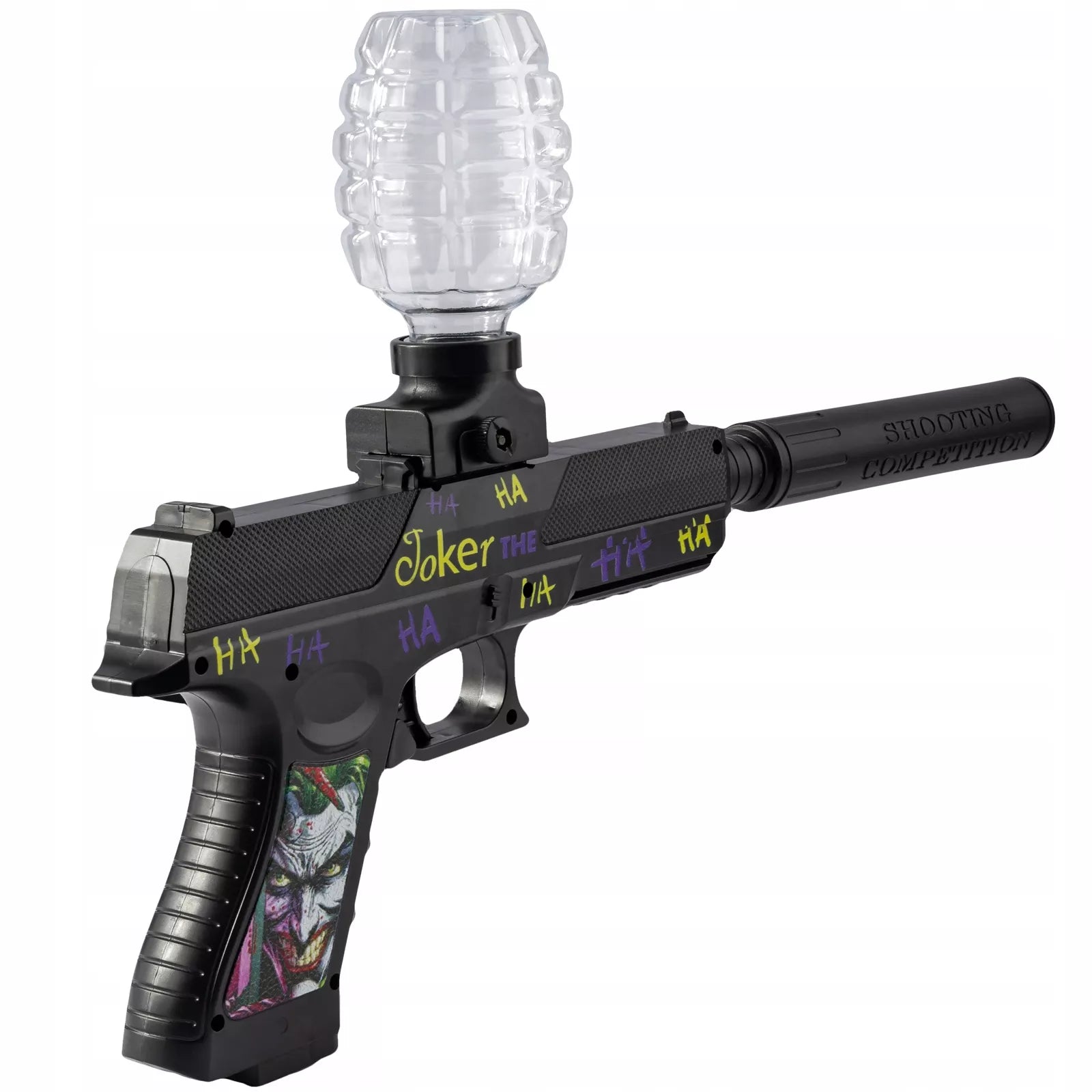 Automatinis pistoletas vandens gelio rutuliukams 7-8 mm JOKER duslintuvas akumuliatorius