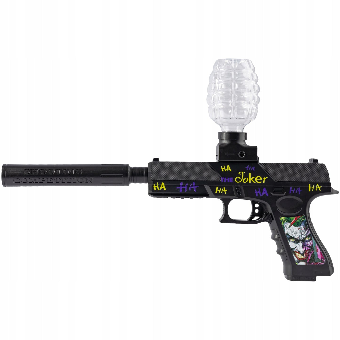 Automatinis pistoletas vandens gelio rutuliukams 7-8 mm JOKER duslintuvas akumuliatorius