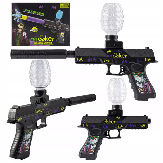 Automatinis pistoletas vandens gelio rutuliukams 7-8 mm JOKER duslintuvas akumuliatorius