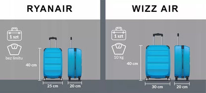 Keliautojo kuprinė, lengvas rankinis bagažas, lėktuvui, Ryanair, Wizzair Beltimore
