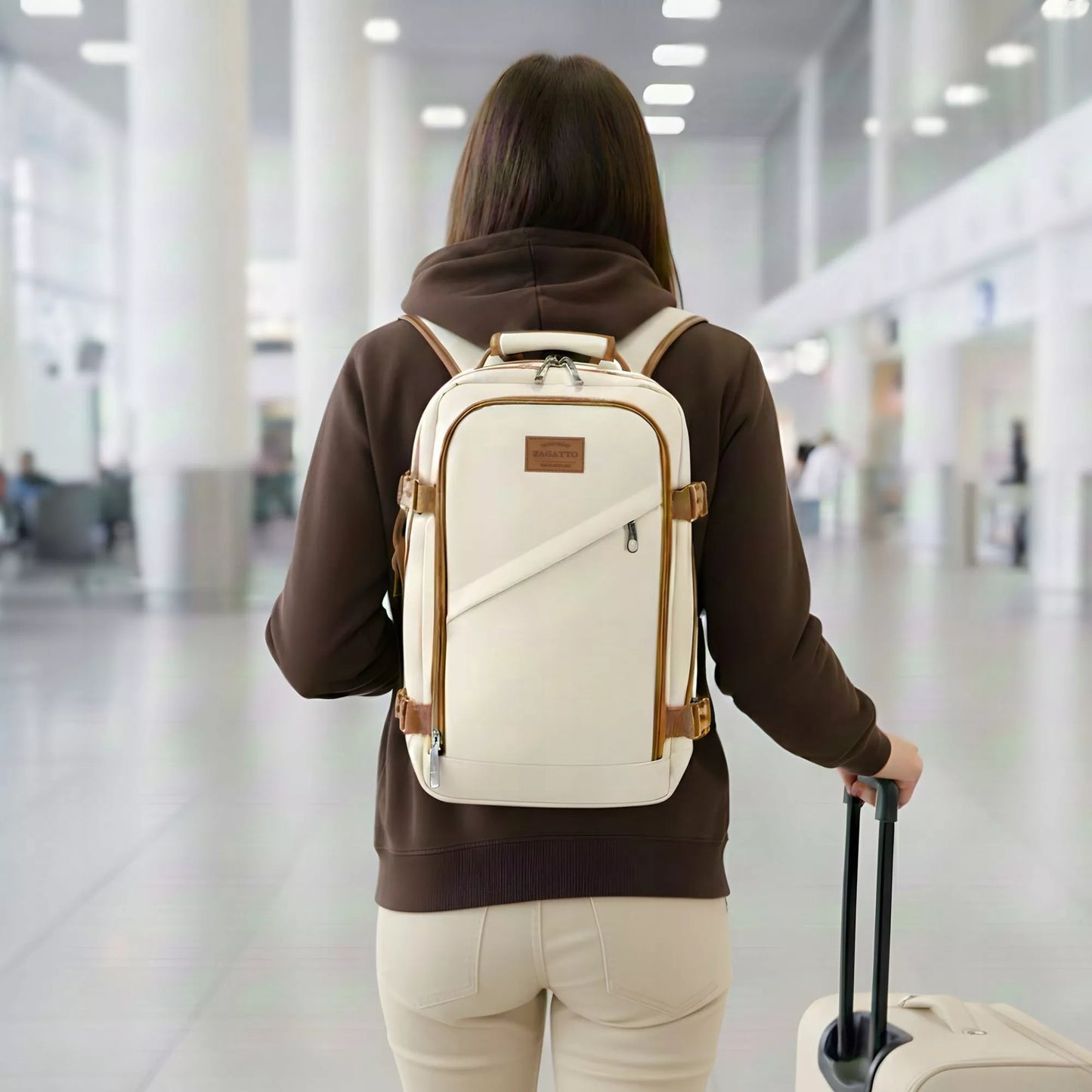 RYANAIR 40x20x25 lėktuvo kuprinė, rankinis bagažas, kelioninė, ZAGATTO