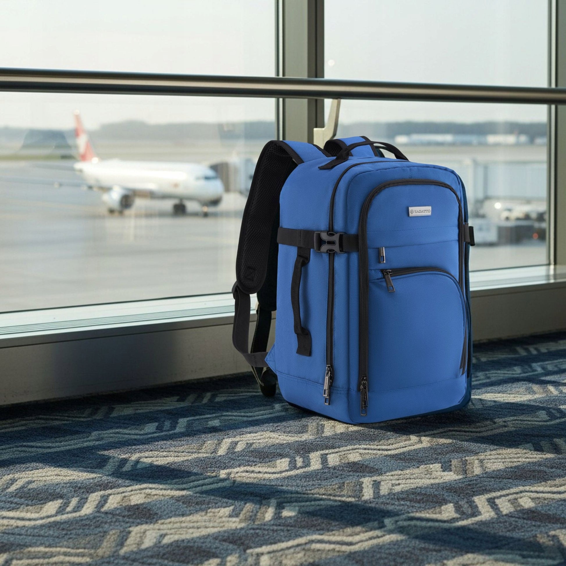 Kelioninis 40x20x25 cm dydžio, lengvas rankinis bagažas lėktuvui ZAGATTO