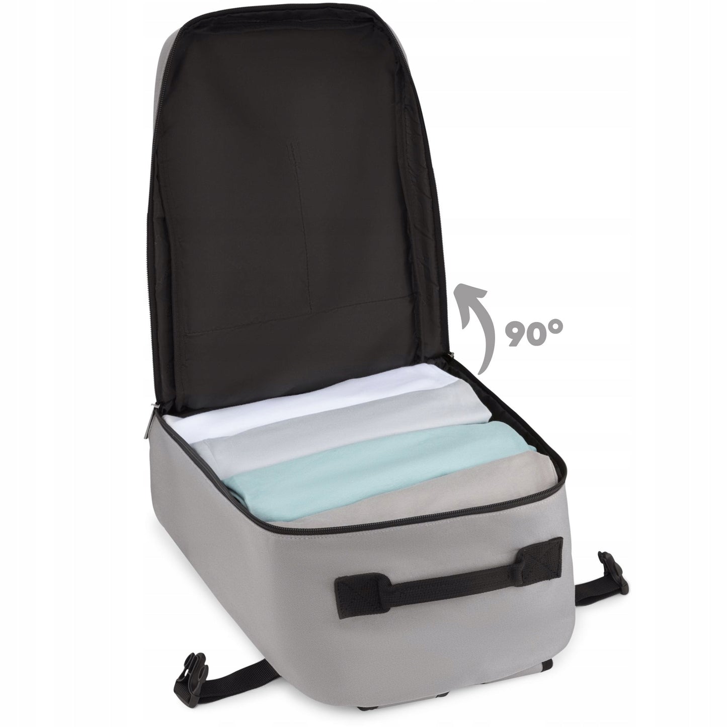 Kelioninis 40x20x25 cm dydžio, lengvas rankinis bagažas lėktuvui ZAGATTO