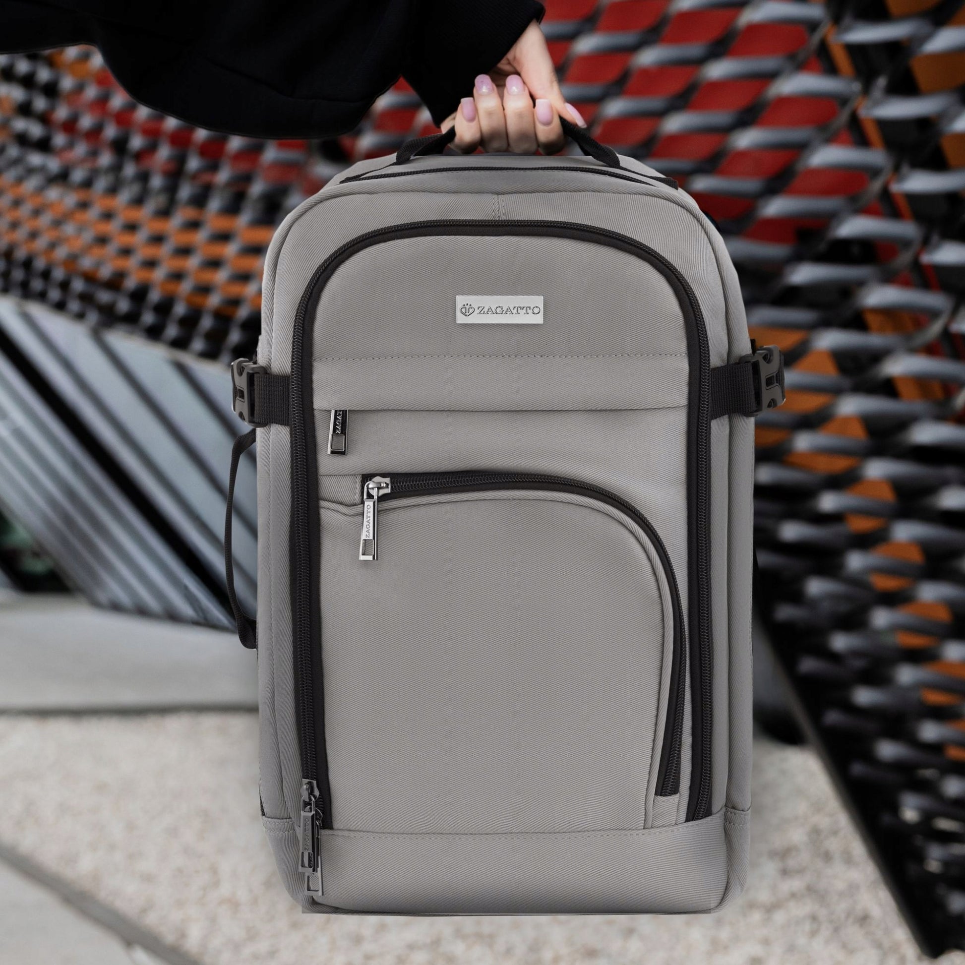 Kelioninis 40x20x25 cm dydžio, lengvas rankinis bagažas lėktuvui ZAGATTO