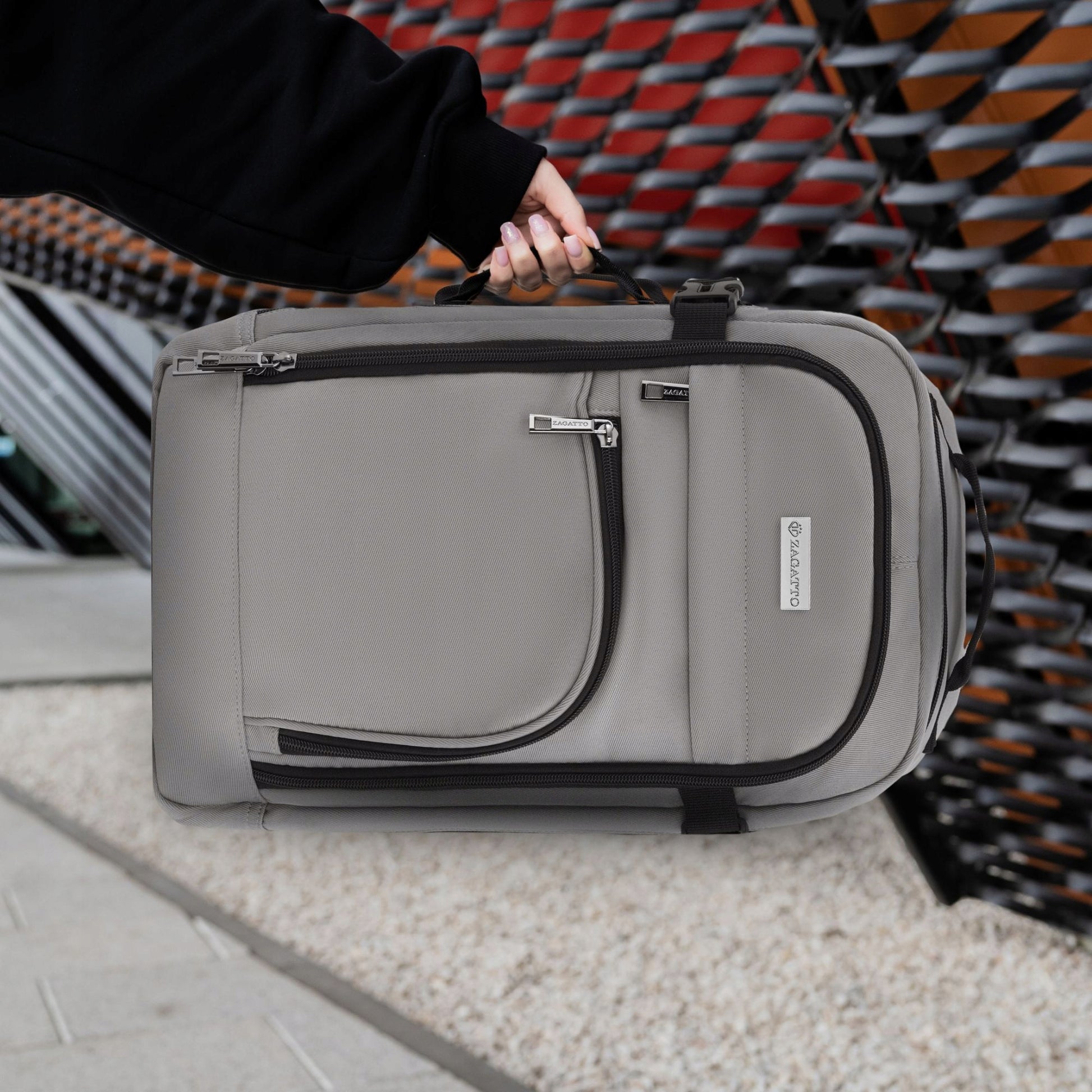 Kelioninis 40x20x25 cm dydžio, lengvas rankinis bagažas lėktuvui ZAGATTO