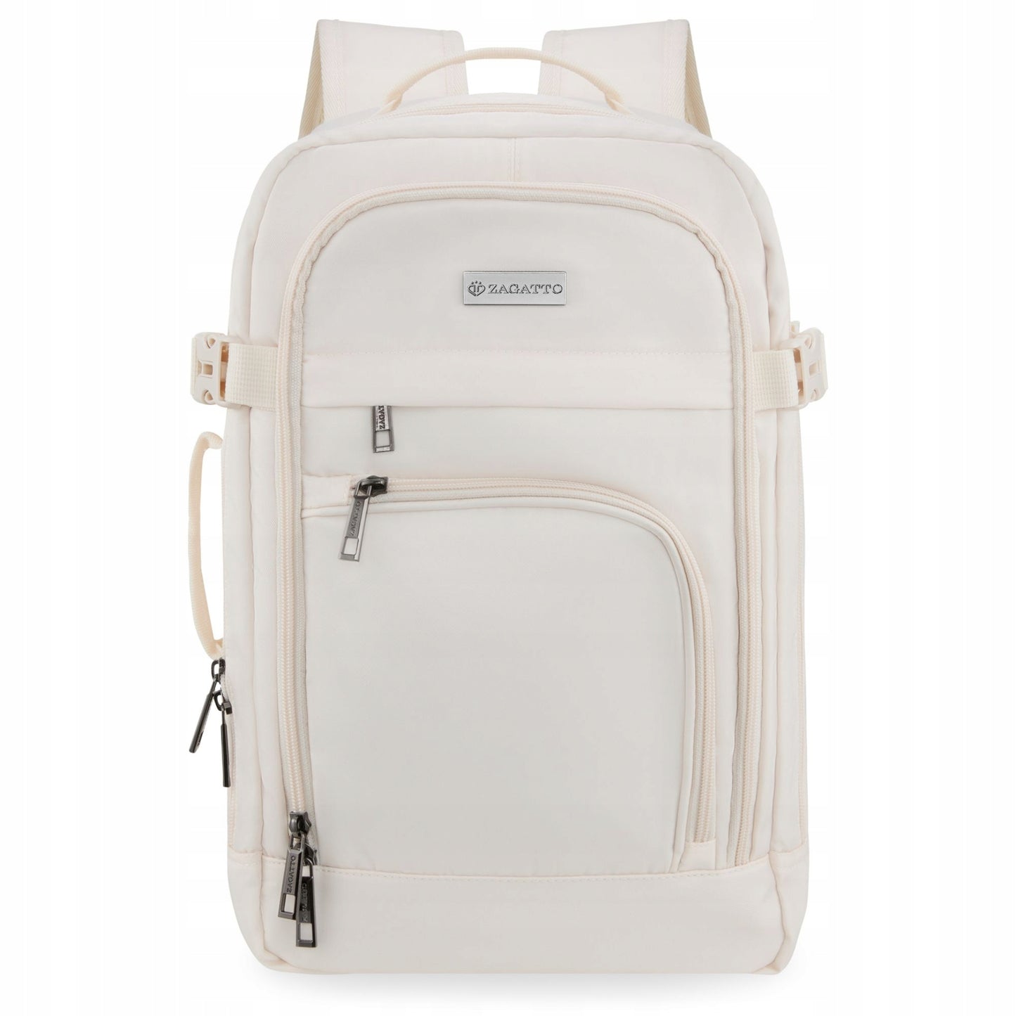 Kelioninis, lengvas rankinis bagažas, 40x20x25cm, lėktuvui, smėlio spalvos ZAGATTO