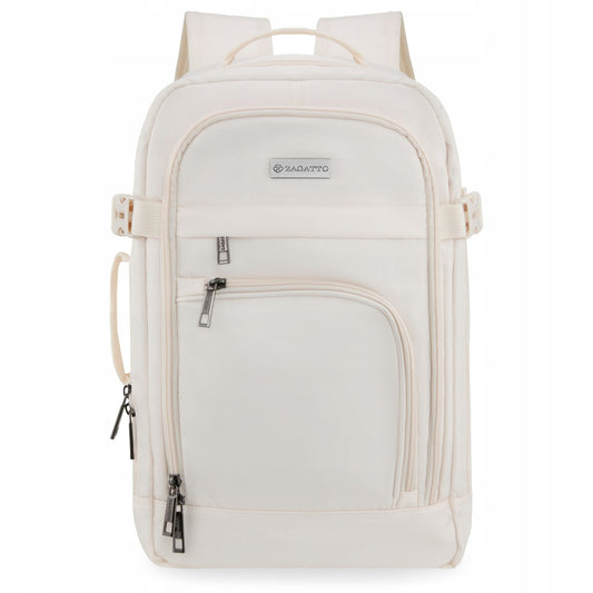 Kelioninis, lengvas rankinis bagažas, 40x20x25cm, lėktuvui, smėlio spalvos ZAGATTO