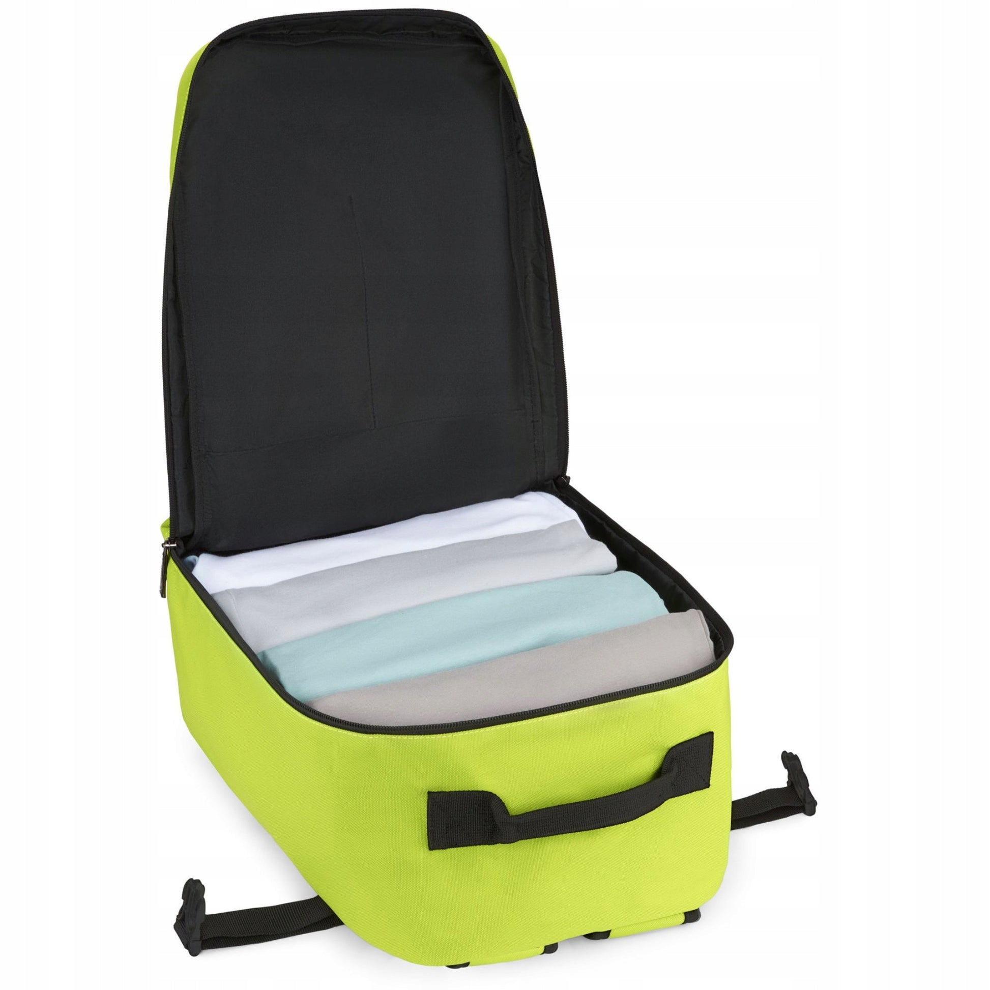 Kelioninė kuprinė 40x20x25 skraidymui, lengvas rankinis bagažas, žalia ZAGATTO