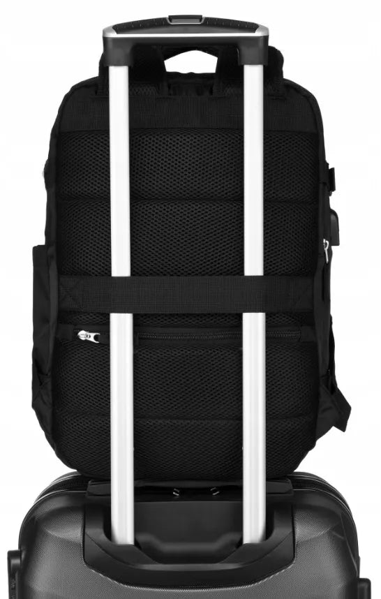 Kelioninė kuprinė lėktuvui 40x30x20 USB KABININIS RANKINIS BAGAŽAS RYANAIR