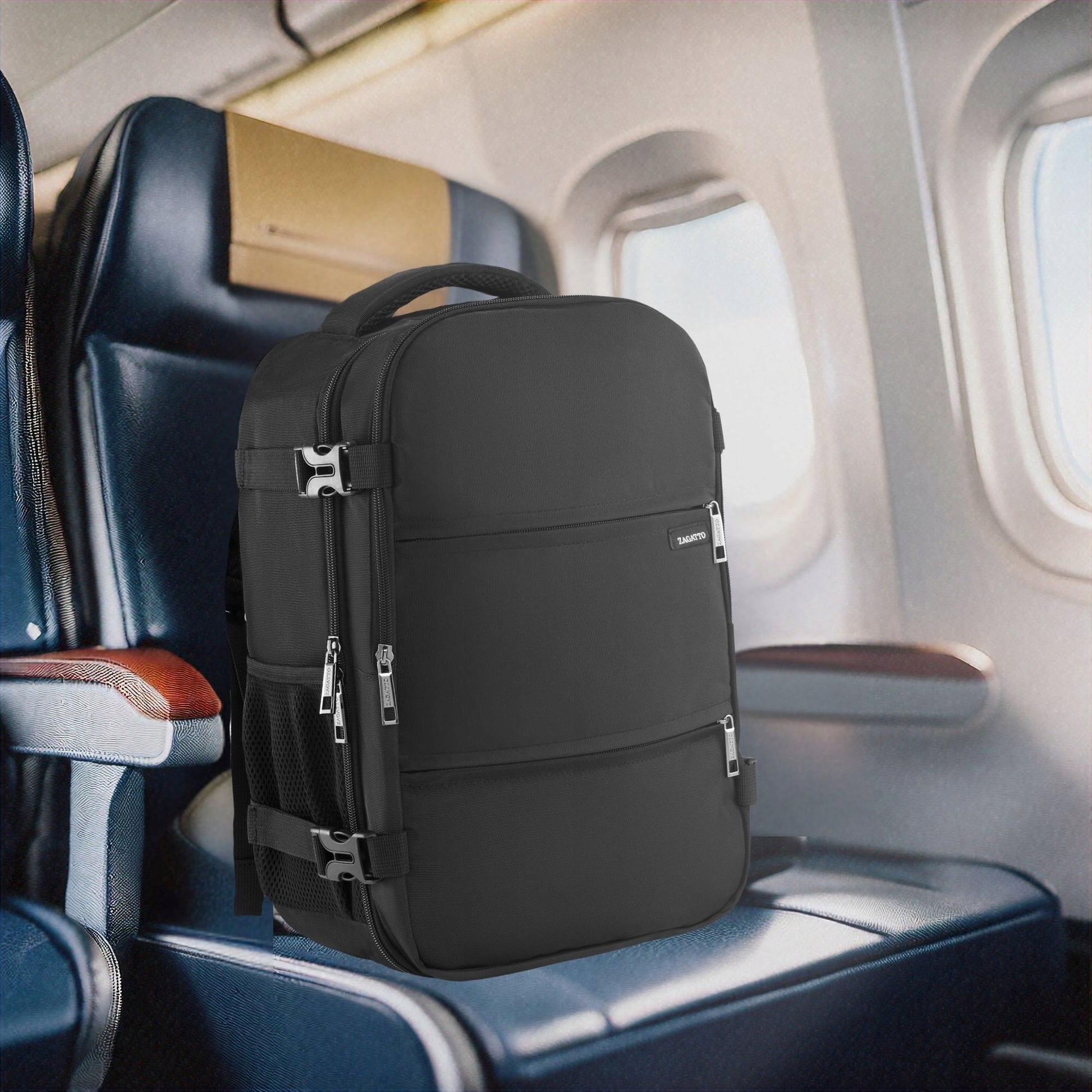 Kelioninė kuprinė į RYANAIR WIZZAIR lėktuvą 40x20x25 nemokamas bagažas ZAGATTO