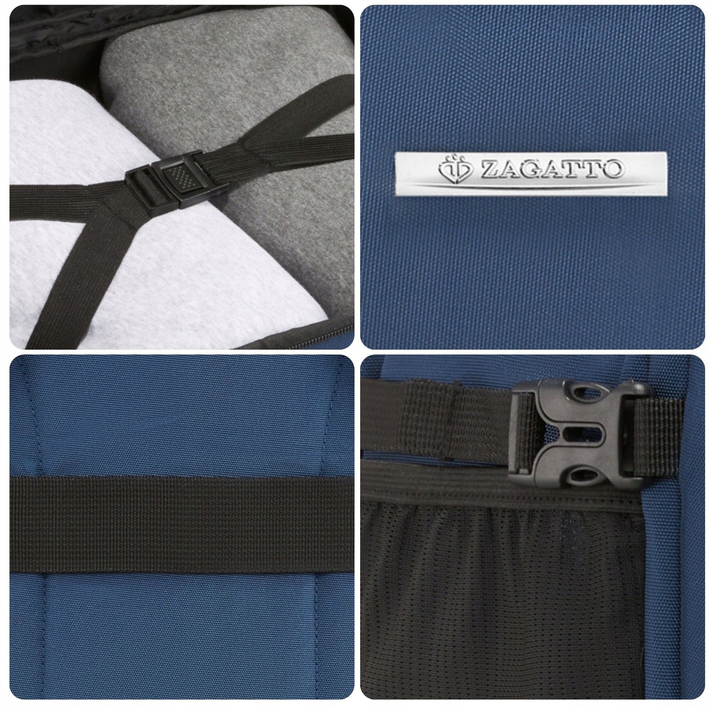 Kelvin kelioninė kuprinė RYANAIR WIZZAIR 40x25x20 nemokamas bagažas ZAGATTO