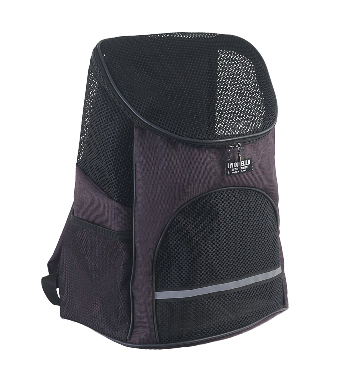 Transportinis kuprinės tipo krepšys katėms / šunims su ventiliacijos angomis. Lenkų gamybos