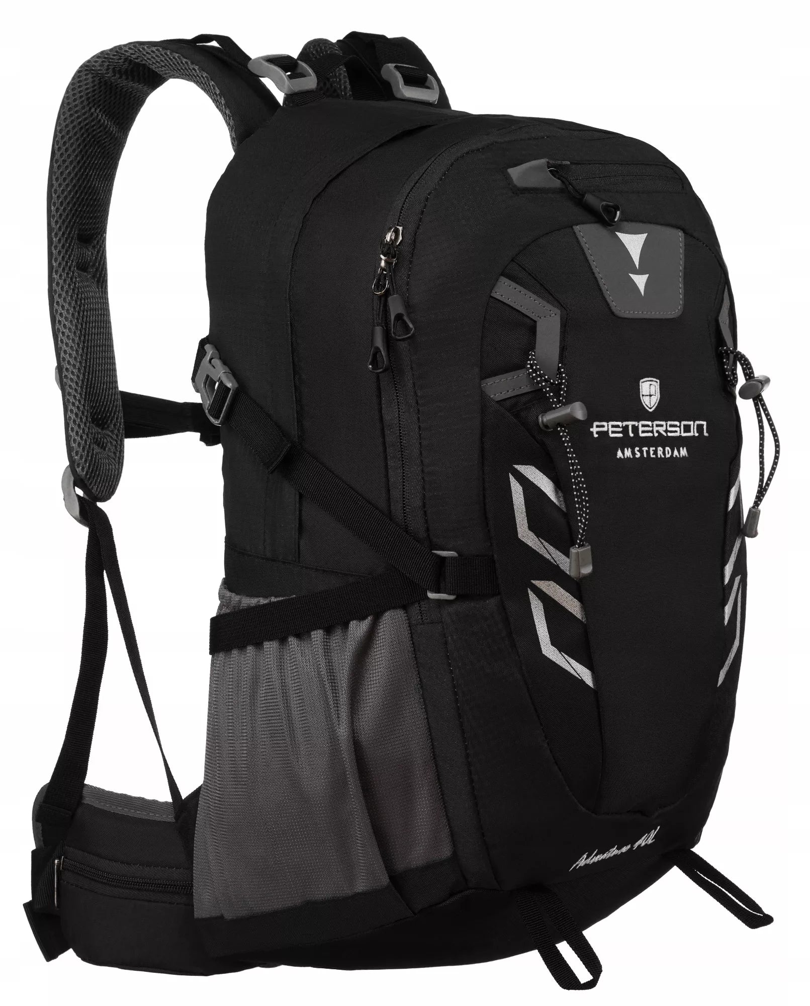 40L PETERSON trekking kuprinė, sportinė, turistinė, kalnų, su uždangalu