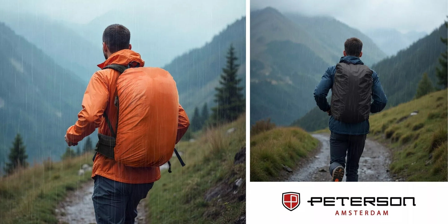 40L PETERSON trekking kuprinė, sportinė, turistinė, kalnų, su uždangalu