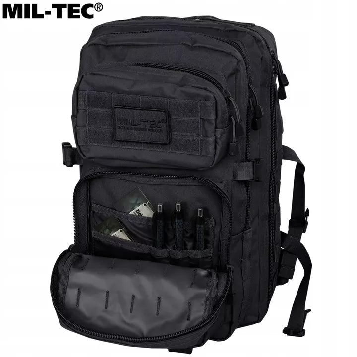 Karinė taktinė kuprinė Mil-Tec Large Assault Pack 36 l Black
