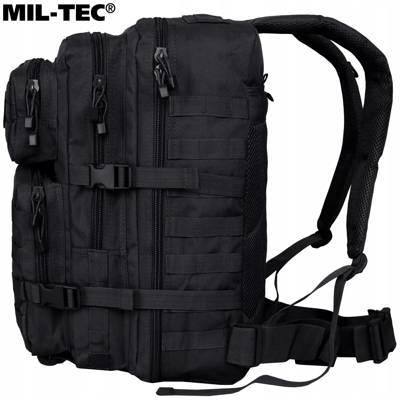 Karinė taktinė kuprinė Mil-Tec Large Assault Pack 36 l Black