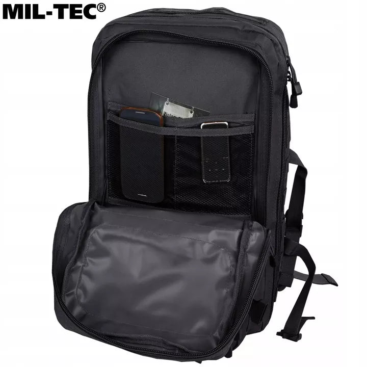Karinė taktinė kuprinė Mil-Tec Large Assault Pack 36 l Black