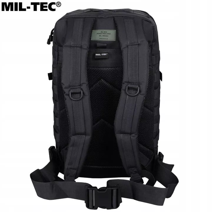 Karinė taktinė kuprinė Mil-Tec Large Assault Pack 36 l Black