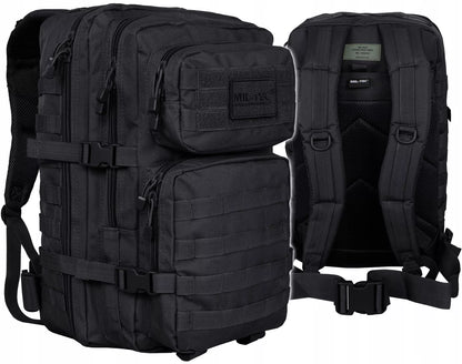 Karinė taktinė kuprinė Mil-Tec Large Assault Pack 36 l Black