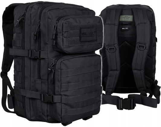 Karinė taktinė kuprinė Mil-Tec Large Assault Pack 36 l Black