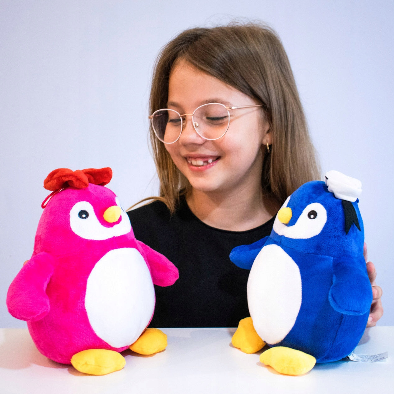 Minkštas pliušinis žaislas Pingvinas Jaś 23 cm, puiki dovana