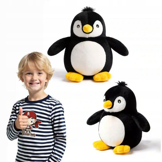 Minkštas pliušinis žaislas Pingvinas Jaś 23 cm, puiki dovana
