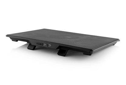 MODECOM CF15 nešiojamojo kompiuterio aušinimo stovas 15,6"–17,3" su penkiais LED ventiliatoriais