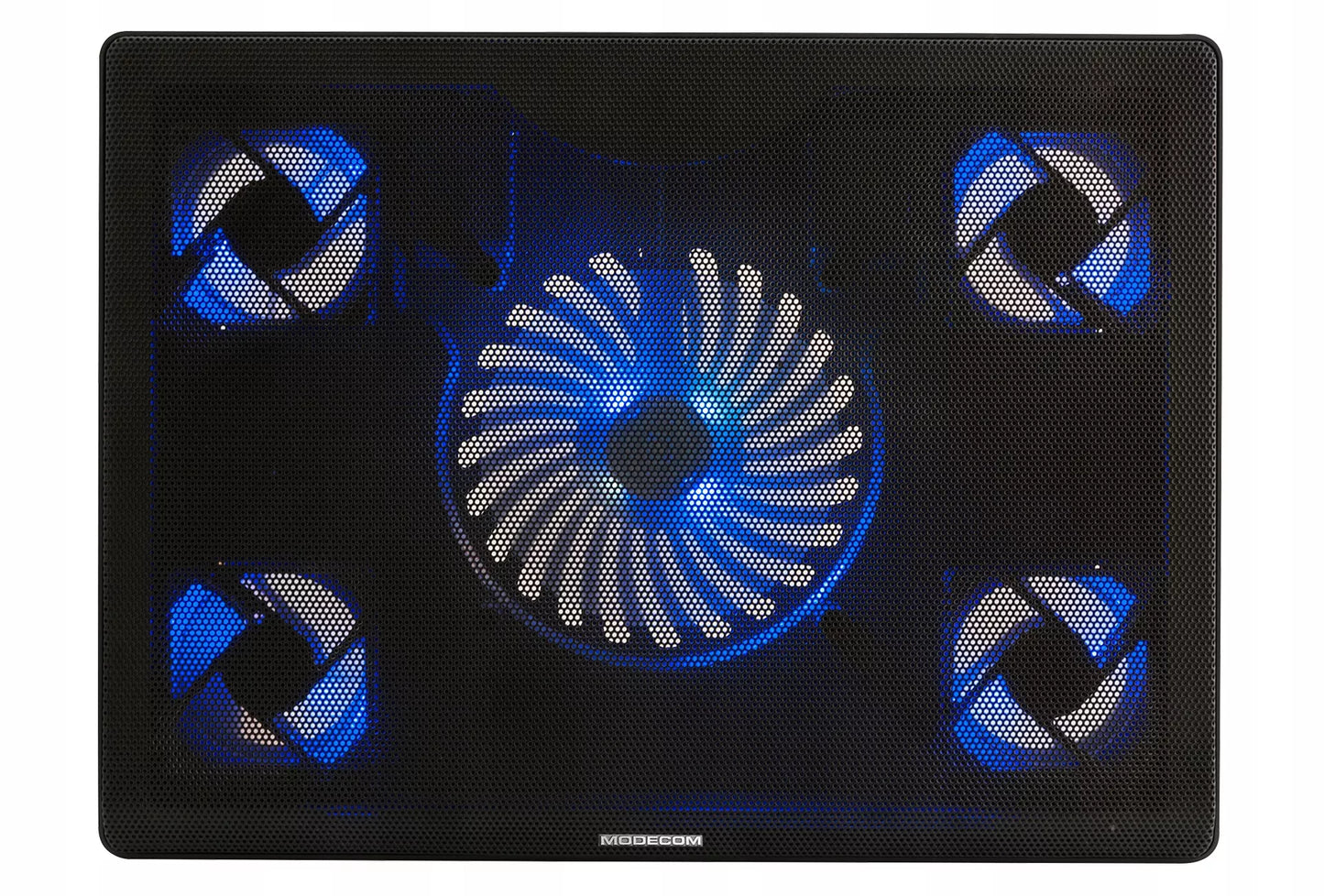 MODECOM CF15 nešiojamojo kompiuterio aušinimo stovas 15,6"–17,3" su penkiais LED ventiliatoriais