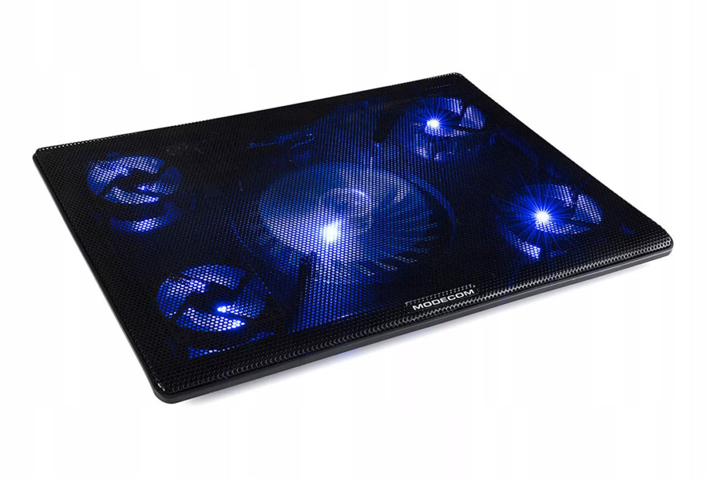 MODECOM CF15 nešiojamojo kompiuterio aušinimo stovas 15,6"–17,3" su penkiais LED ventiliatoriais