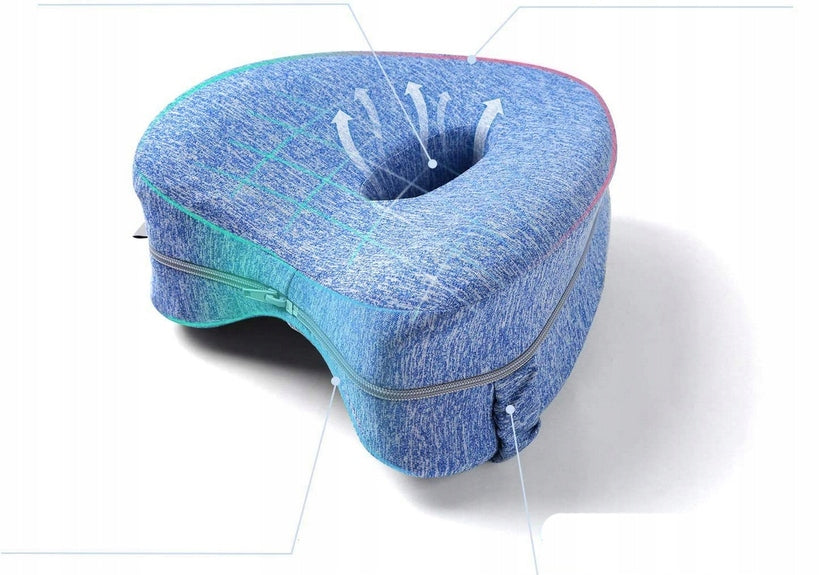 Ortopedinė pagalvėlė tarp kojų nėščiosioms, skirta miegojimui ir stuburo atramai