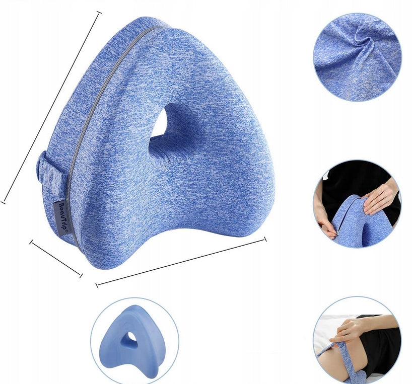 Ortopedinė pagalvėlė tarp kojų nėščiosioms, skirta miegojimui ir stuburo atramai