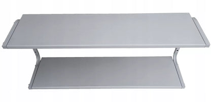 Metalinė sieninė lentyna 95 cm dviguba PG2S dirbtuvėms, loftui, garažui
