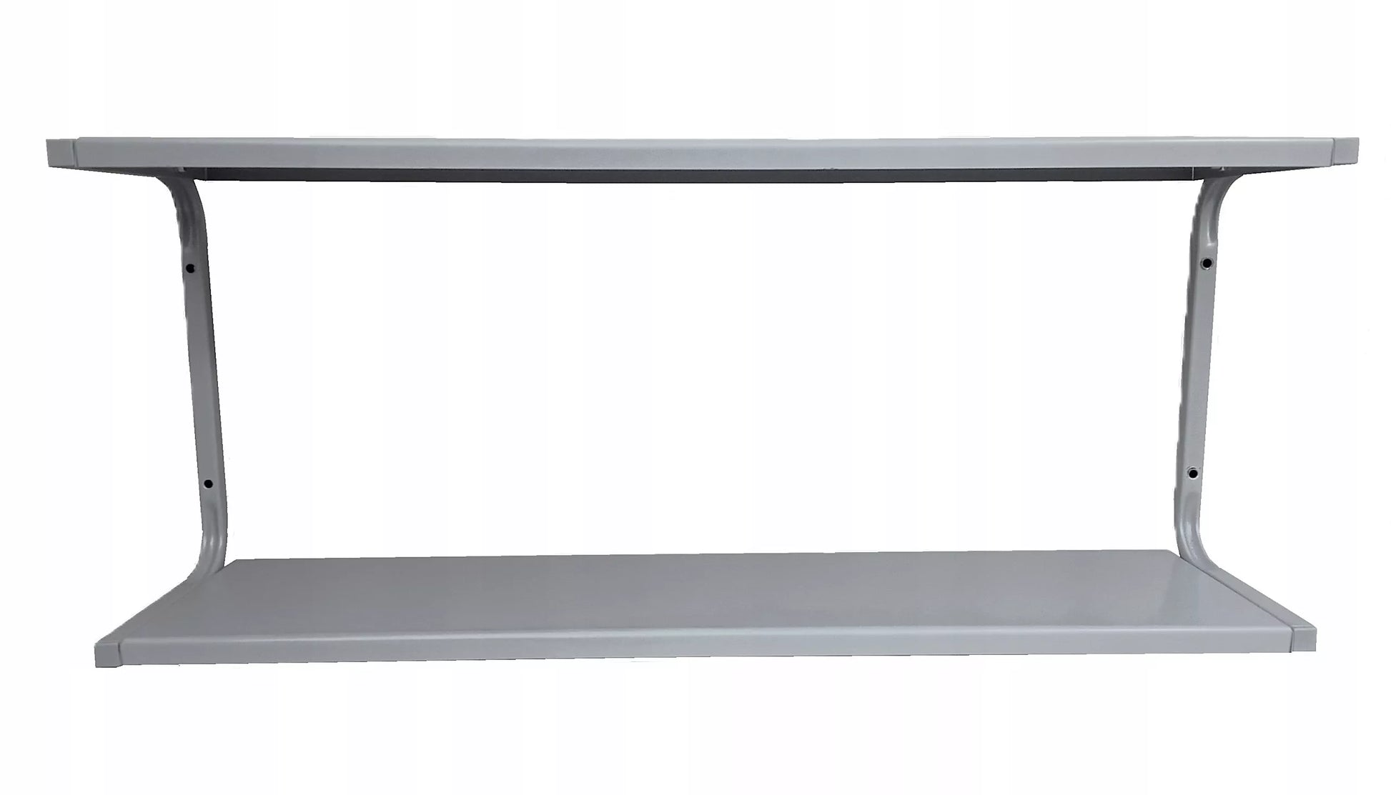 Metalinė sieninė lentyna 95 cm dviguba PG2S dirbtuvėms, loftui, garažui