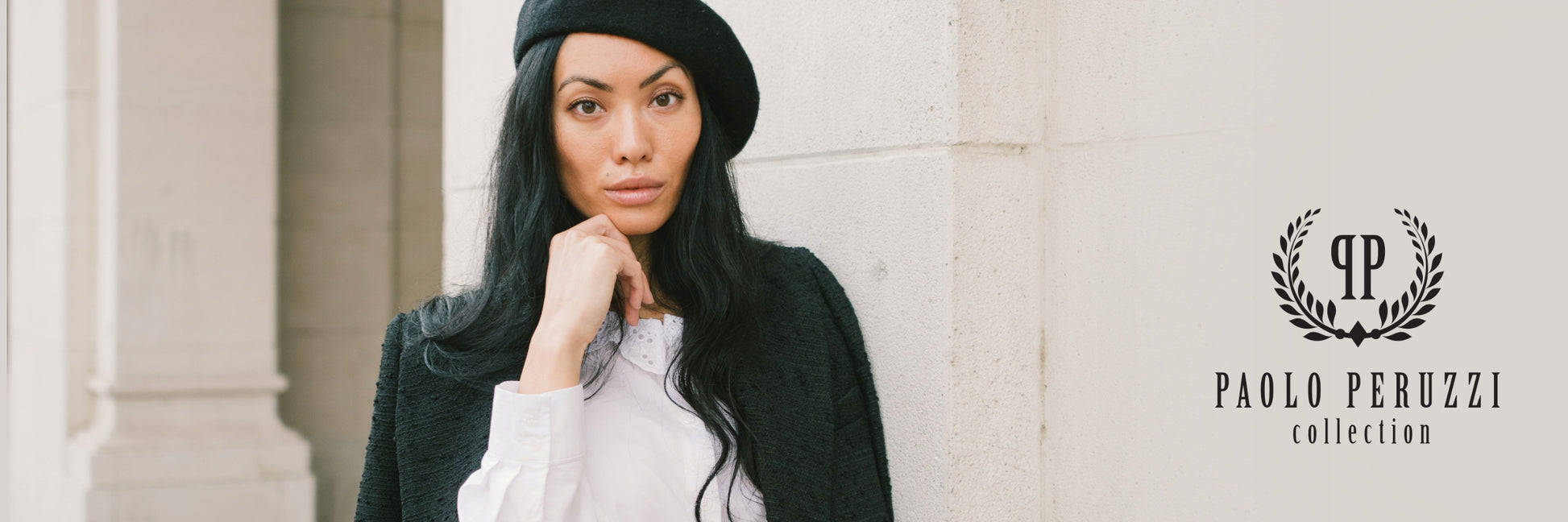 Moteriška odinė piniginė Paolo Peruzzi, juoda, supakuota į dėžutę, su RFID, vintage