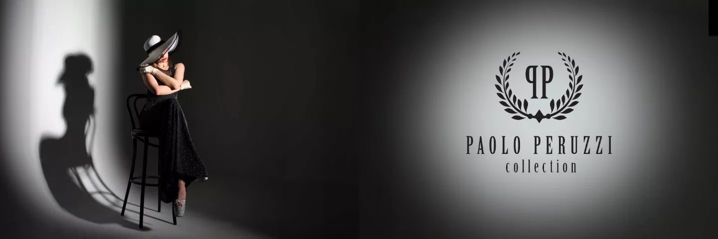 Maža juoda klasikinė elegantiška odinė moteriška piniginė Paolo Peruzzi
