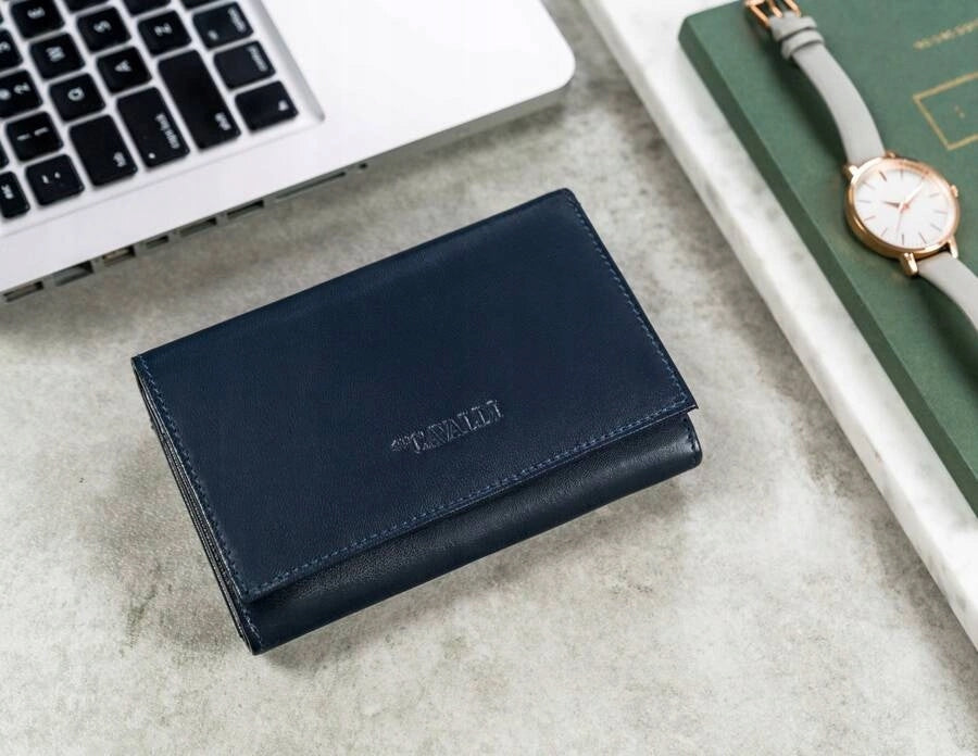 Odinė moteriška piniginė, talpi, oda, dovana Motinos dienai