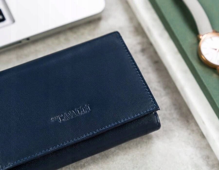 Odinė moteriška piniginė, talpi, oda, dovana Motinos dienai