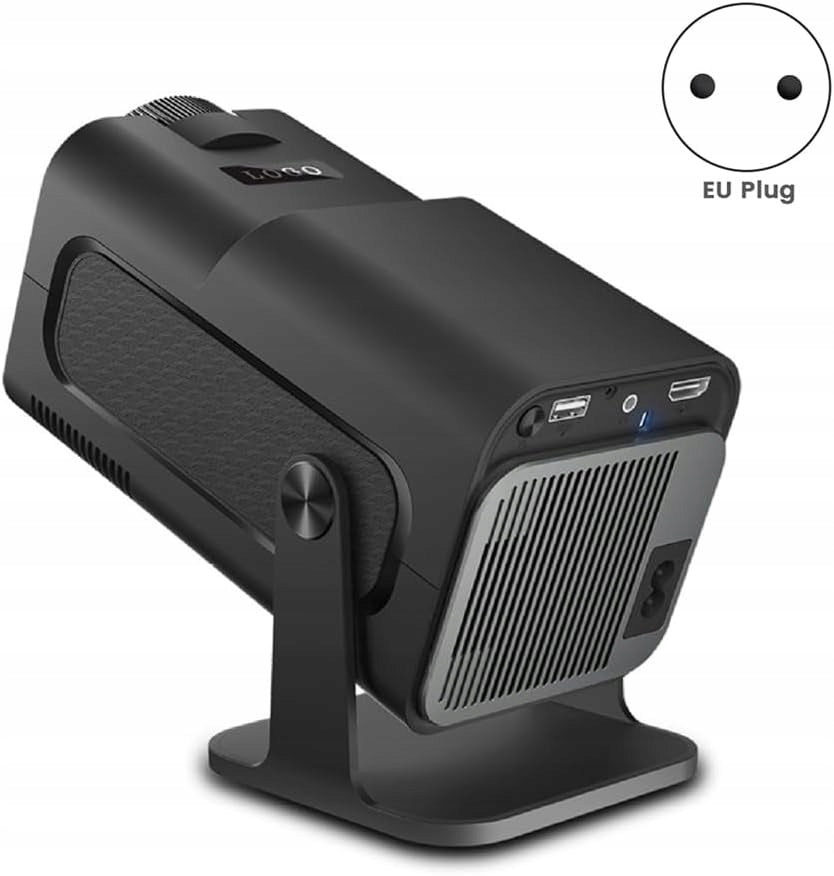 Mini projektorius HY320 1080p su Android 11, Smart TV, WiFi6, Bluetooth 150p