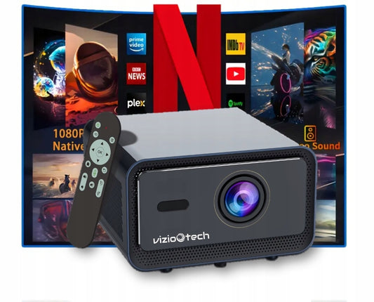 Projektorius, projektorius 30000lm „Android“ „Fullhd“ 4K sandarus optika VIZIO TECH S5