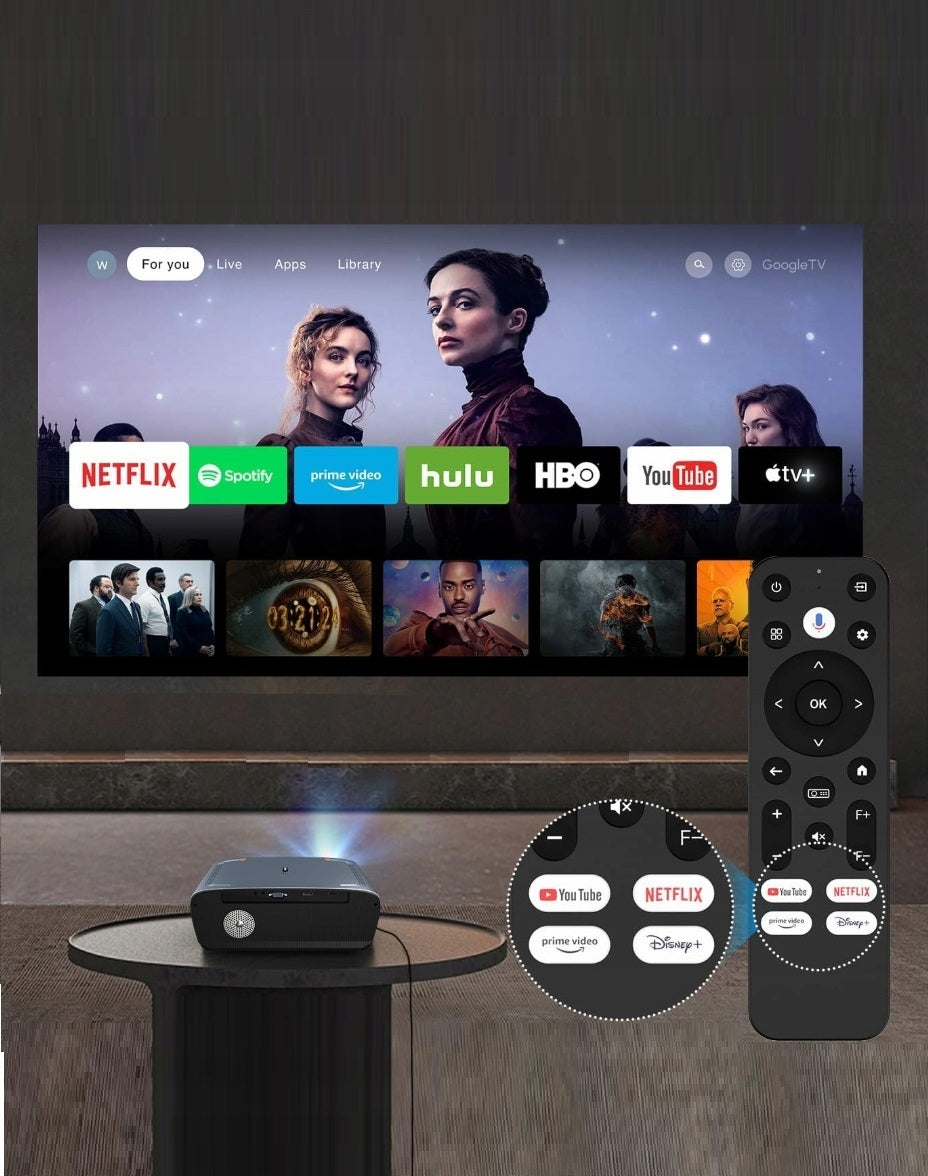 Projektorius VIZIO TECH A9G 1550Ansi AndroidTV 14FullHD 4K Dolby WIFI 6 BT