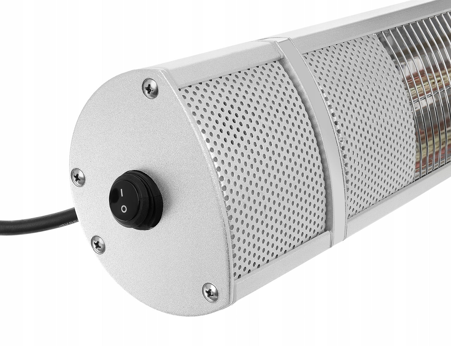 Infraraudonųjų spindulių šildytuvas terasai, sieninis elektrinis šildytuvas 2kW