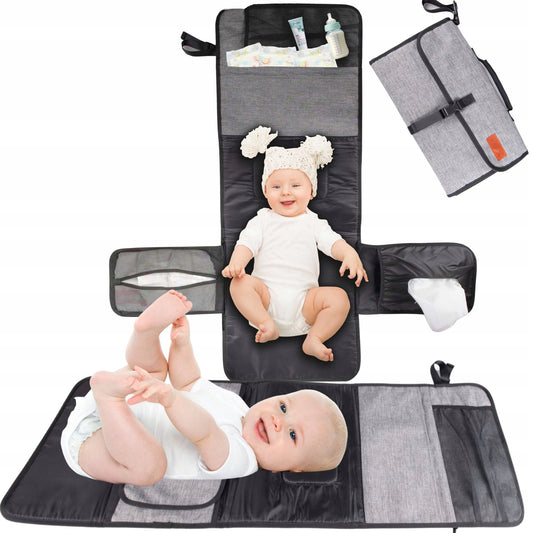 Vaikų pervystymo kilimėlis, nešiojamas pervystymo stalas, kelioninis organizatorius, išlankstomas