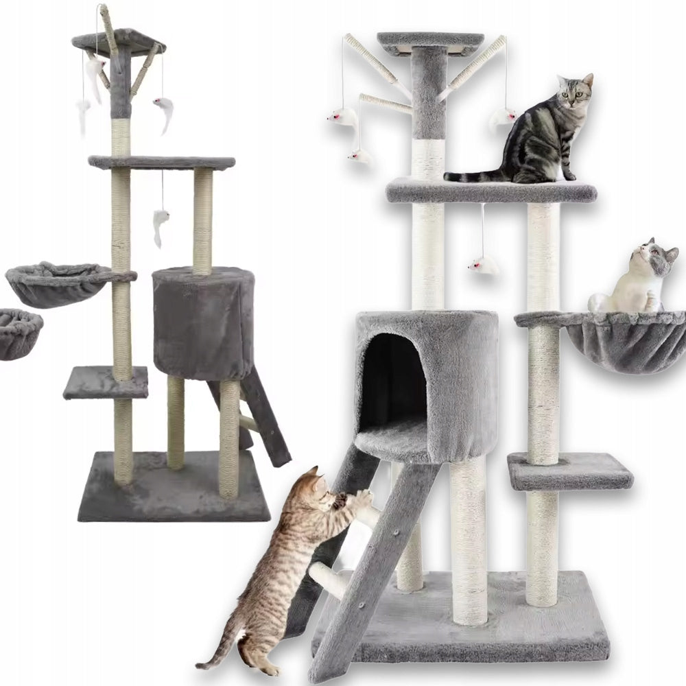 Pupilo namelis draskyklė lova hamakas kopėtėlės katei žaisliukai pelės sizalas