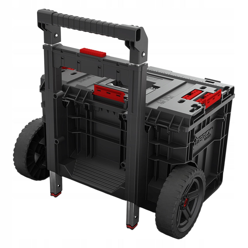 QBRICK SYSTEM ONE Cart 2.0 nešiojama įrankių dėžė ant ratukų, plastikinė 52